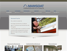 Tablet Screenshot of mansoat.com